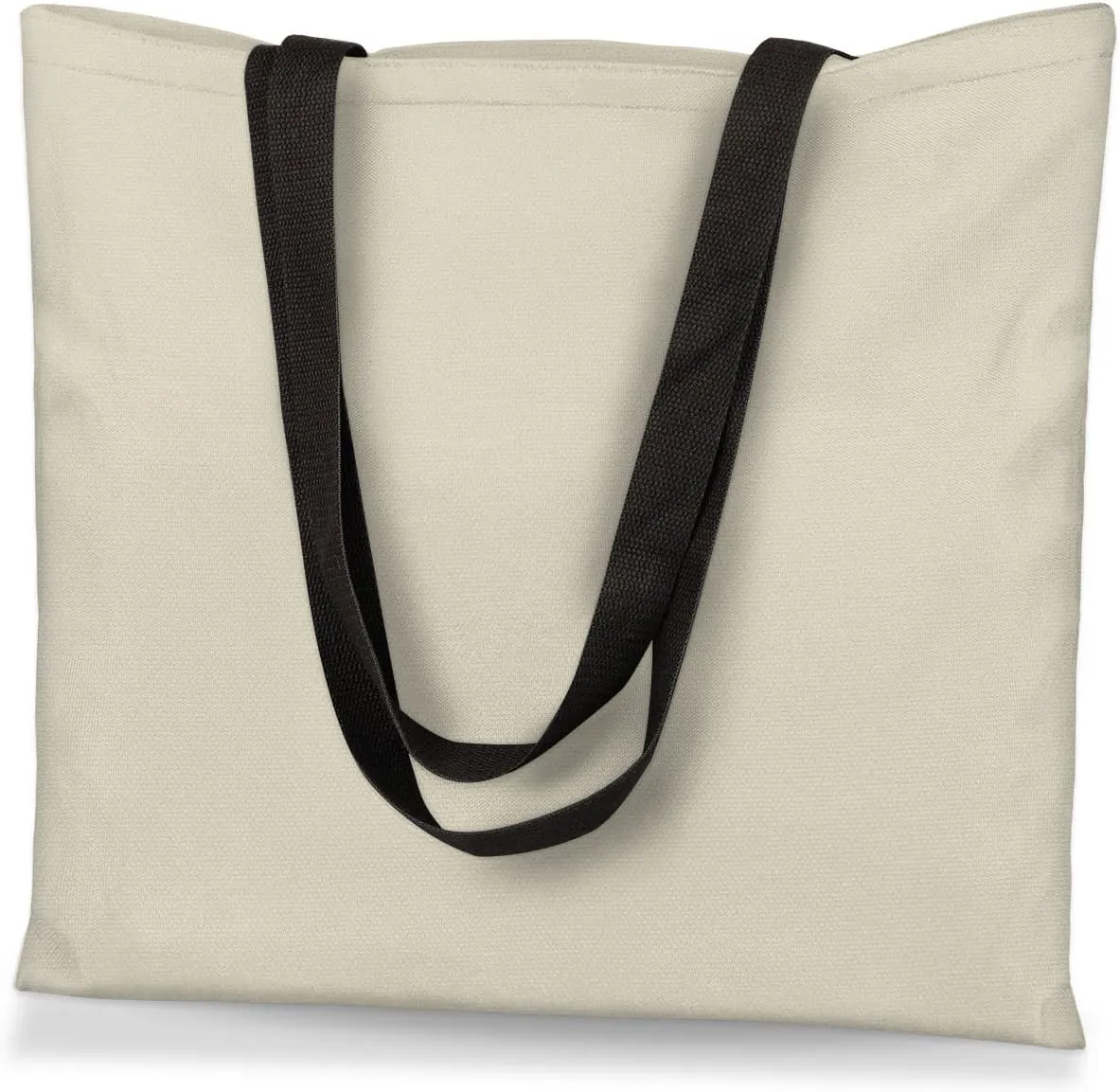 Airy Blue Canvas Tote Bag for Women Men Stylish Tote Handbag Shoulder Bag Reusable Grocery Bag