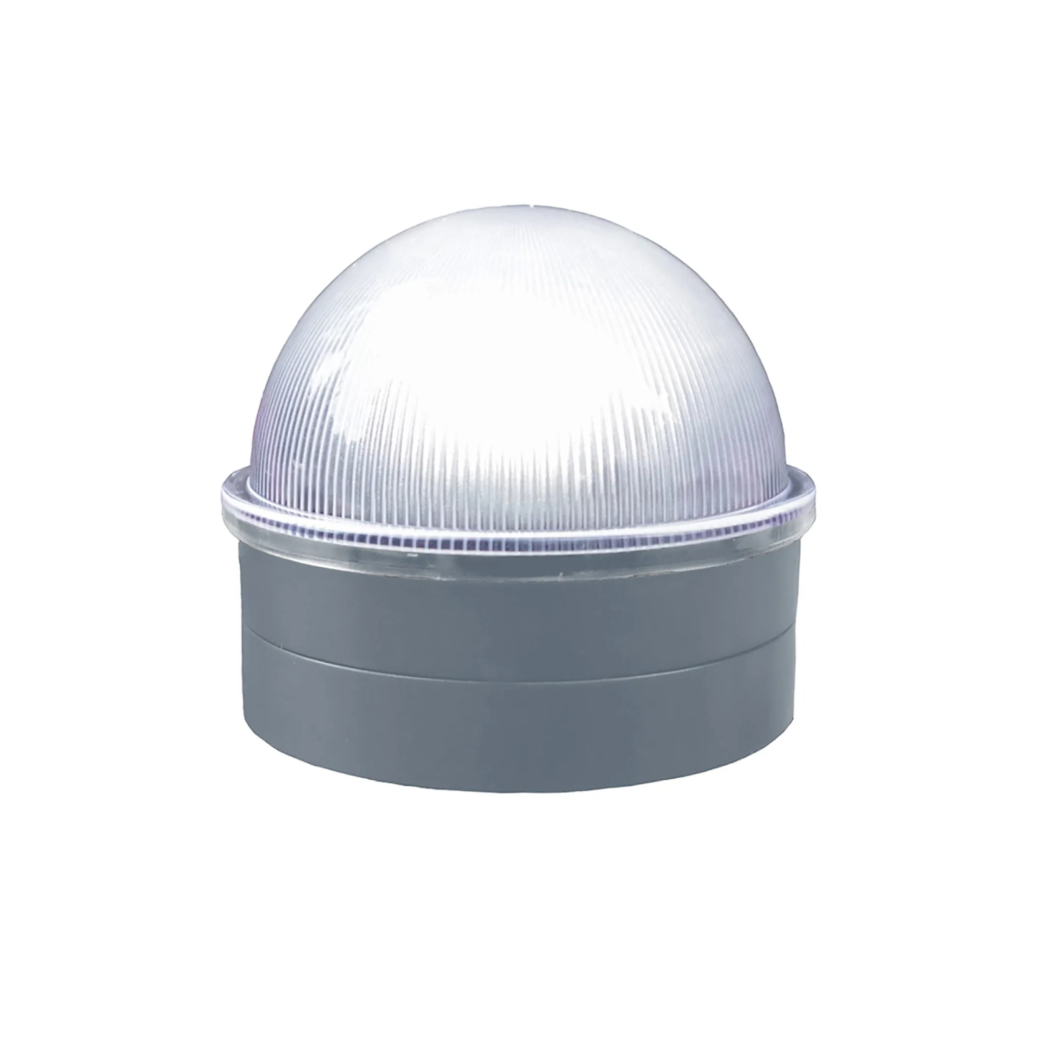 Classy Caps Silver Chainlink Summit Solar Post Cap CH2233S