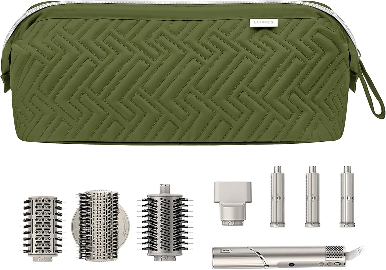Leudes Hair Tools Travel Bag for Shark Flexstyle Carrying Case Portable Shark Hair Air Wrap Dryer Case Waterproof Dustproof Flat Curling Iron Travel Organizer