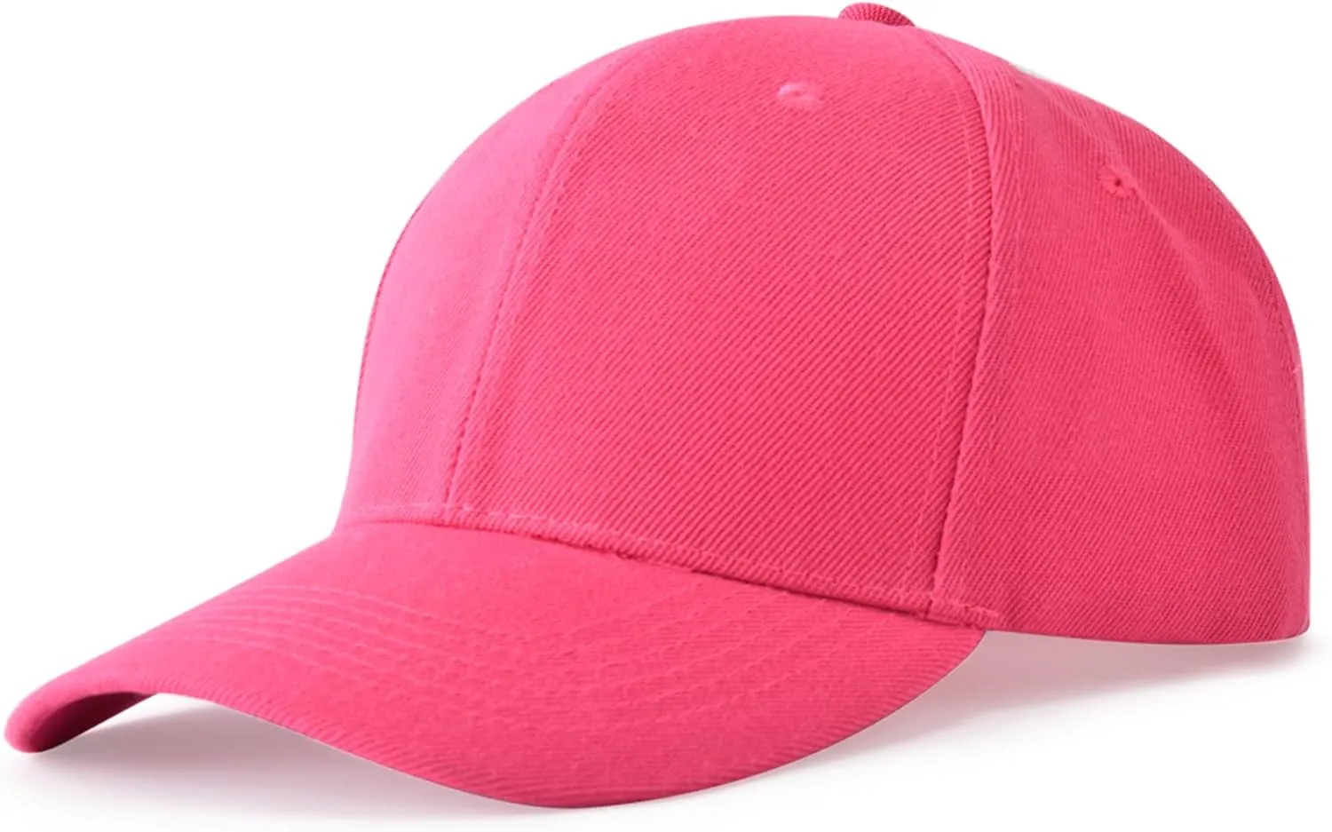 NOBONDO 12 Pack Unisex Baseball Caps - Bulk Wholesale Blank Plain Adjustable Hats for Men & Women