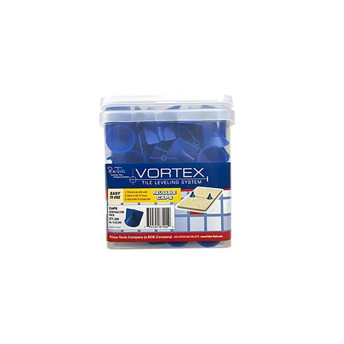 Primo Tools - Vortex - Leveling System Caps