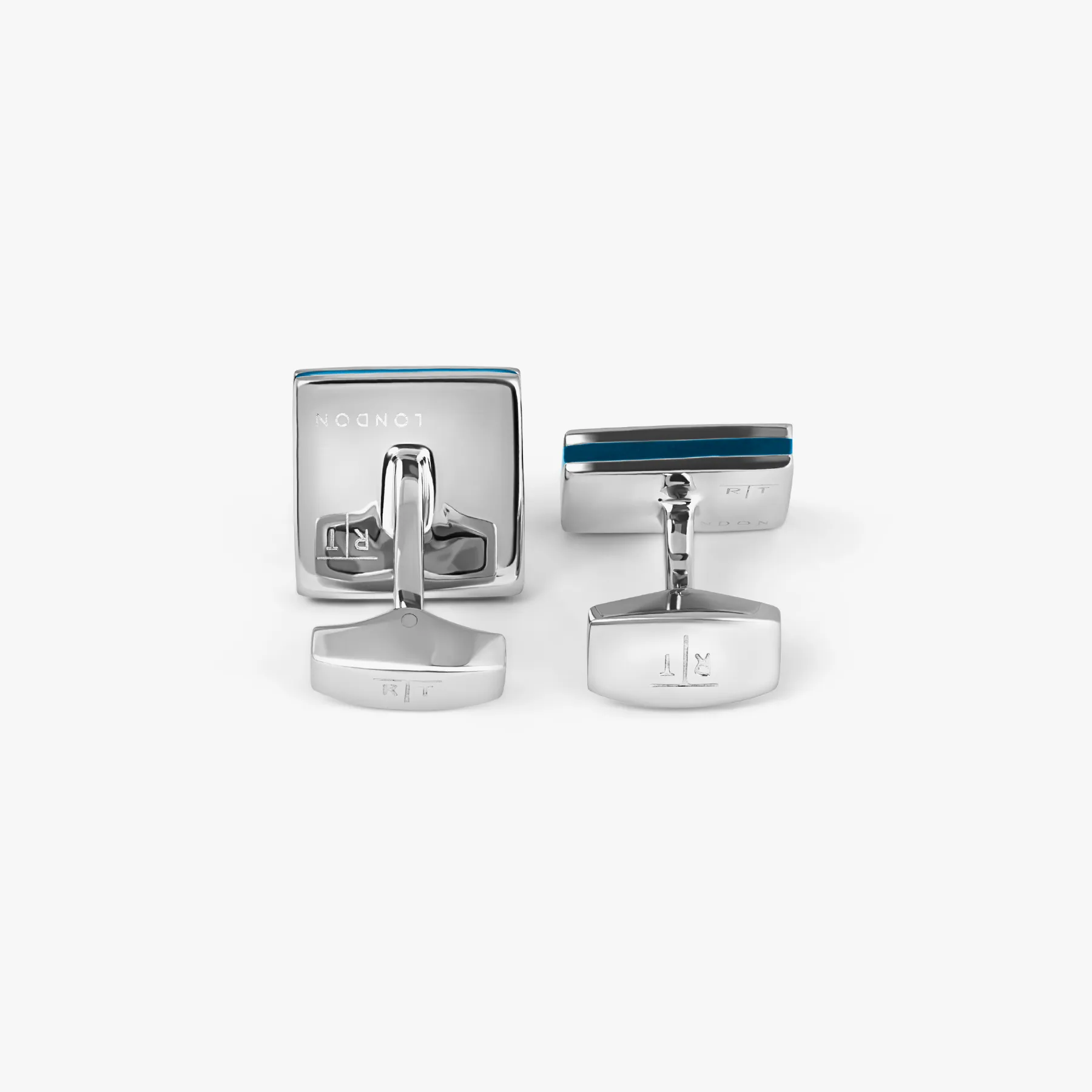 Quadrato SW Cufflinks With Grey SWAROVSKI ELEMENTS & Rhodium Plated (Limited Edition)