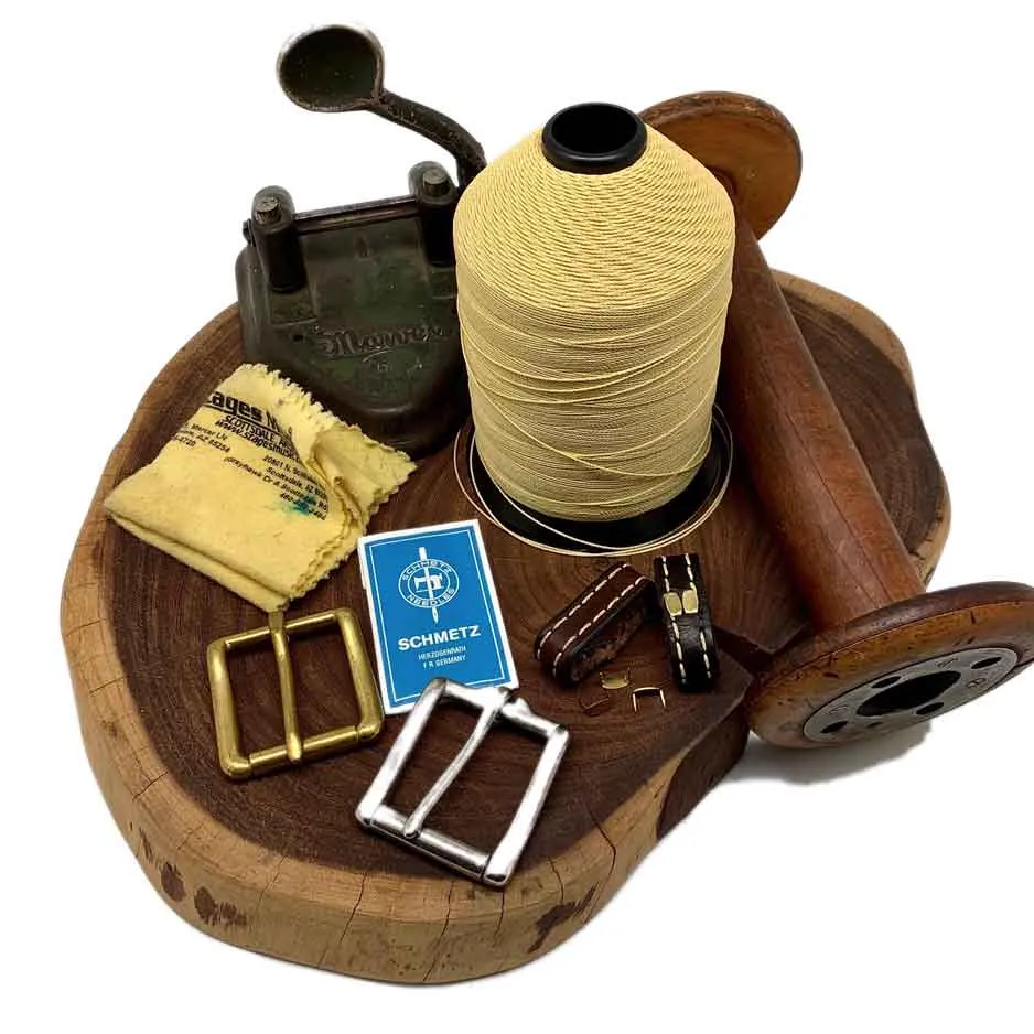 The HOWITZER Leather Gun Belt with KEVLAR®
