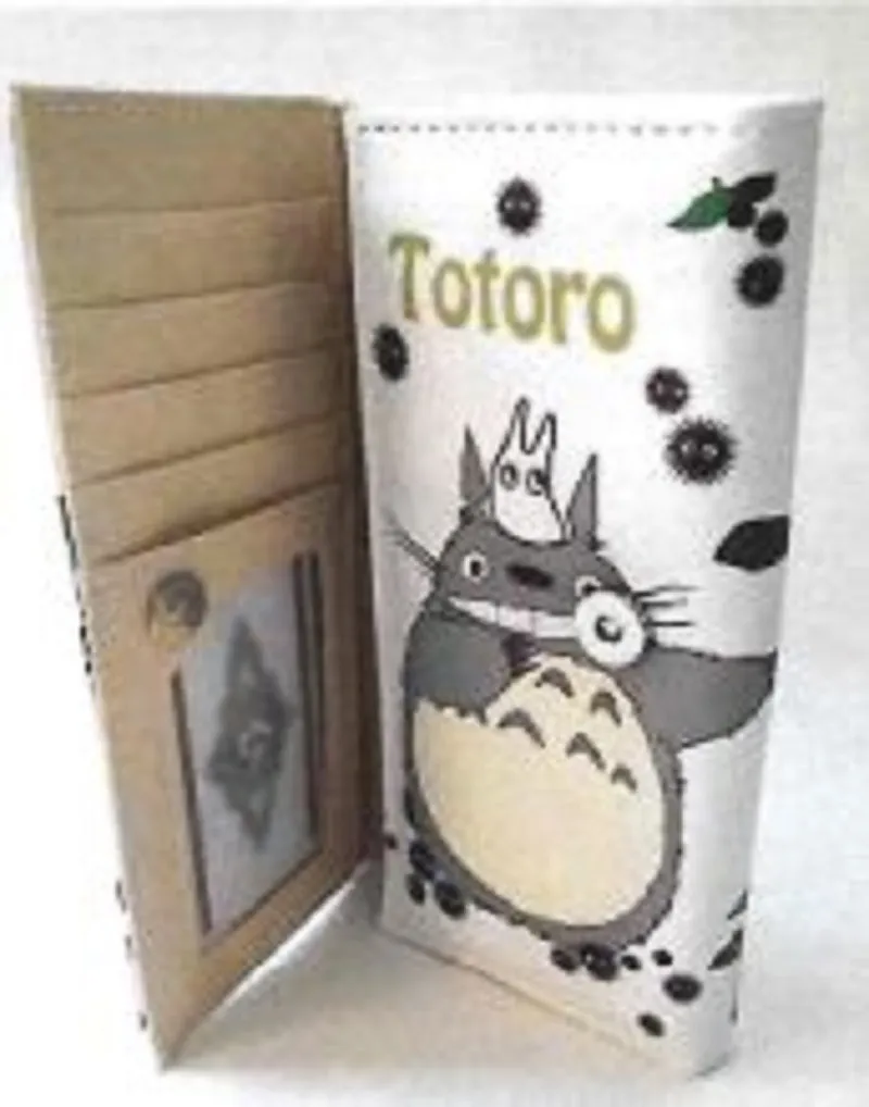 Totoro Womans Long Wallet